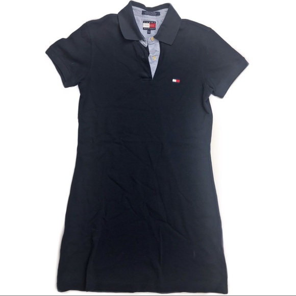 Tommy Hilfiger Woman Dress 100% Cotton Embroidered - Picture 1 of 7